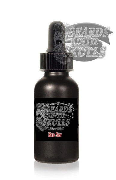 Beard oil conditioner Red Sky Scent 30 ml. - Beards Until Skulls llc